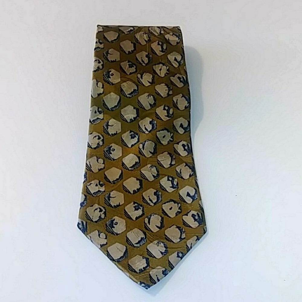 Valentino vintage silk tie